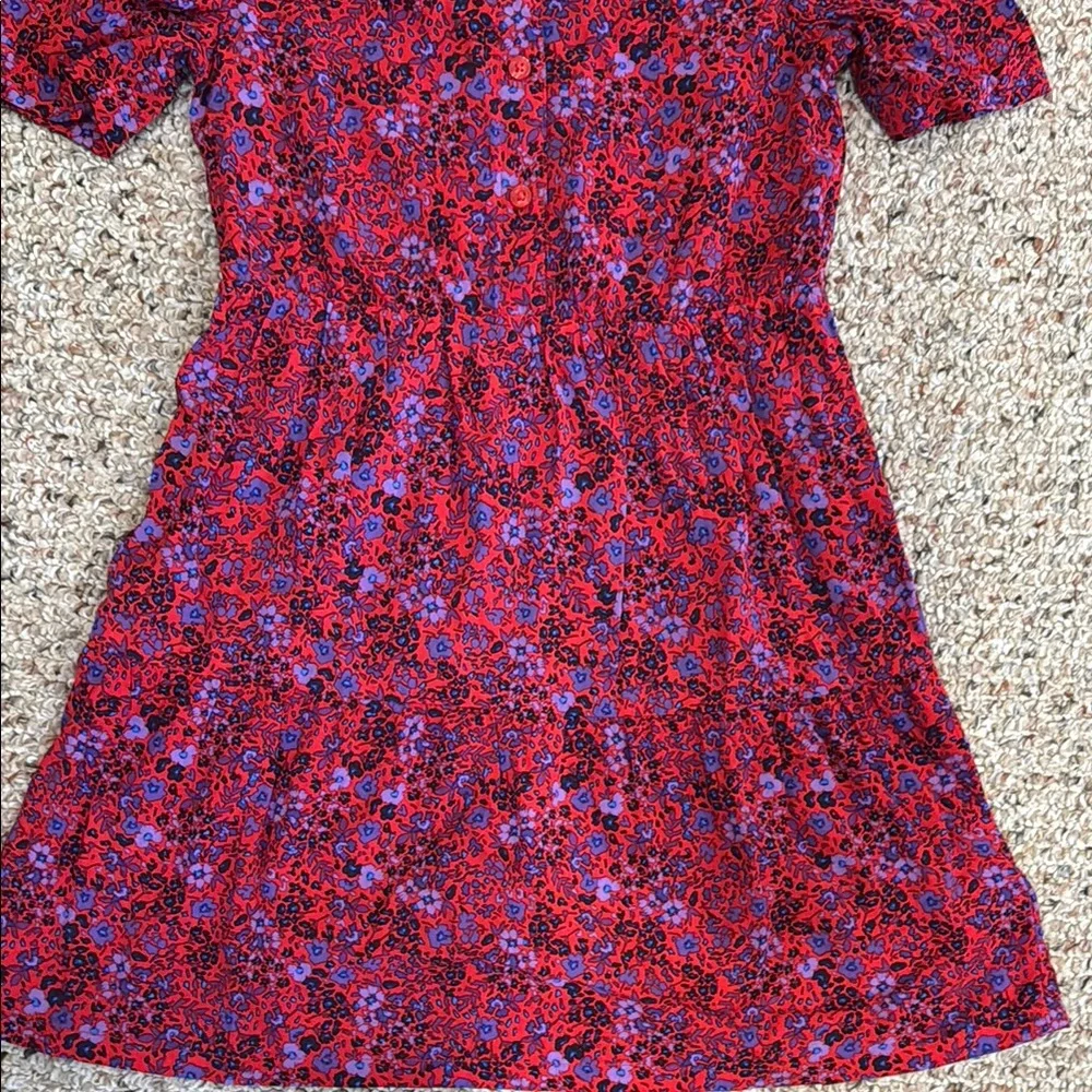 GAP Floral Red Kids Dress